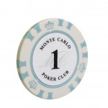 5 stuk Professionele Upscale Klei Casino Texas Poker Chips 14G waarde 1